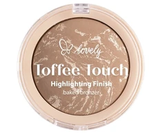 Lovely Toffee Touch Highlighting Finish Baked Powder keptas bronzeris veidui ir kūnui 01 9g
