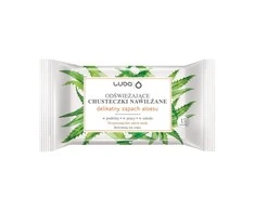 Luba Refreshing drėgnos servetėlės Aloe Vera 15vnt