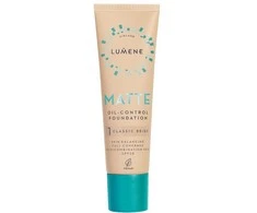 LUMENE_Matte Oil-Control matinį atspalvį suteikiantis veido makiažo pagrindas SPF20 1 Classic rusvai gelsvas 30ml