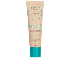 „Lumene“ matinis makiažo pagrindas „Oil-Control Foundation SPF20“, 0 šviesiai dramblio kaulo spalvos, 30 ml