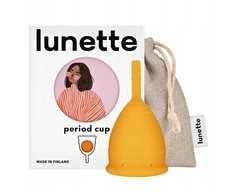 Lunette Menstruacinė taurelė „Period Cup“ oranžinė, 2 dydis