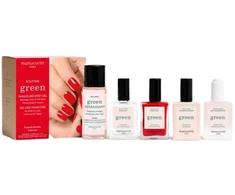 Manucurist Routine Žalias™ Manicure System komplektas upominkowy do manicure Poppy Raudona