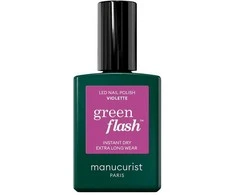 Manucurist Žalias Flash Nagų lakas lakier do paznokci Violette 15ml