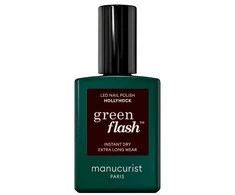 Manucurist Žalias blyksnis nagų lakas Hollyhock 15ml