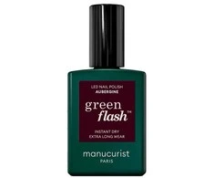 Anny Manucurist Žalias Flash Nagų lakas lakier do paznokci Aubergine 15ml