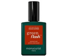 Anny Manucurist Žalias blyksnis nagų lakas „Indian Summer“, 15 ml