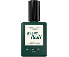 Manucurist Žalias Flash Nagų lakas lakier do paznokci Porcelaine 15ml