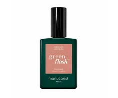 MANUCURIST_ Žalias nagų lakas, smėlio spalvos, 15 ml