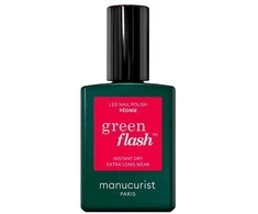 Manucurist Žalias Flash Nagų lakas lakier do paznokci Peonie 15ml