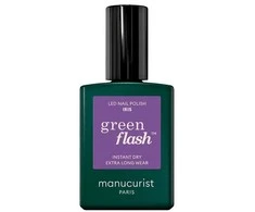 Manucurist Žalias Flash Nagų lakas lakier do paznokci Iris 15ml