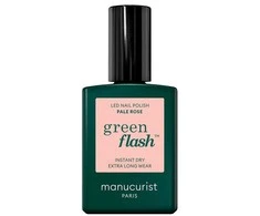 Manucurist Žalias Flash Nagų lakas lakier do paznokci Pale Rose 15ml