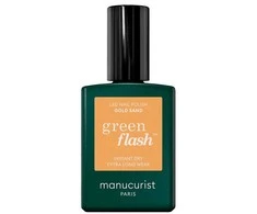 OPI Manucurist „Žalias Flash“ nagų lakas, auksinis smėlis, 15 ml