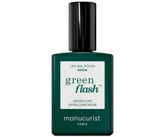 Anny Manucurist Žalias blyksnis nagų lakas „Snow“ 15 ml
