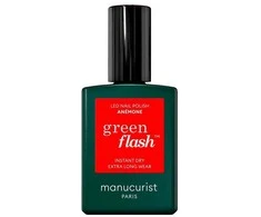 Manucurist Žalias Flash Nagų lakas lakier do paznokci Anemone 15ml