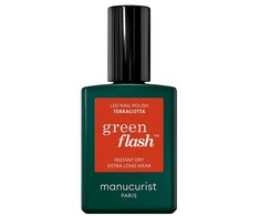 Manucurist Žalias Flash Nagų lakas lakier do paznokci Terracotta 15ml