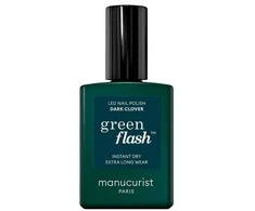 Manucurist Žalias Flash Nagų lakas lakier do paznokci Dark Clover 15ml