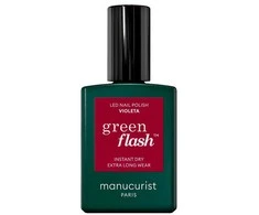 Manucurist Žalias Flash Nagų lakas lakier do paznokci Violeta 15ml
