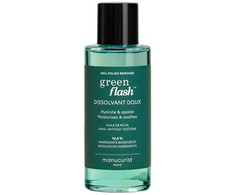 Manucurist „Žalias Flash“ nagų lako valiklis be acetono, 100 ml