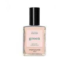 Manucurist Žalias Nagų lakas lakier do paznokci Pastel Rožinė 15ml