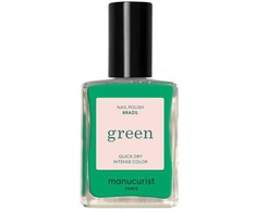 Manucurist Žalias Nagų lakas lakier do paznokci Brazil 15ml