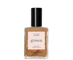 Manucurist Žalias Nagų lakas lakier do paznokci Shimmer 15ml