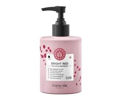 Maria Nila Colour Refresh Vegan Hair Colouring Kreminis Mask For Color Refreshing 0.66 Bright Raudona, 300 ml