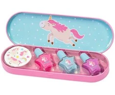Aquarius MARTINELIA rinkinys manikiurui Little Unicorn, 3 nagų lakai įvairiu spalvu+ lipdukai