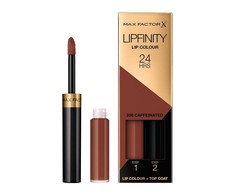 Max Factor Lipfinity lūpų dažai dvifaziai ilgai išliekantys skysti lūpų dažai 200 su kofeinu