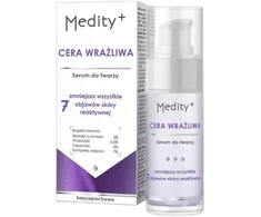 Medity+ Jautrios odos veido serumas 30 ml