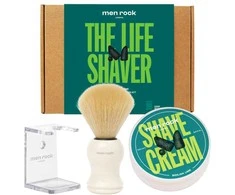 Men Rock The Life Shaver Sicilian Lime Essential Shaving Kit Skutimosi priemonių rinkinys, 1vnt
