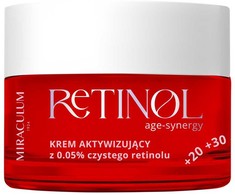 Miraculum Age-Synergy Retinol Night Kremas for the Reduction of Skin Blemishes with Retinol retinolio kremas veidui, 50 ml