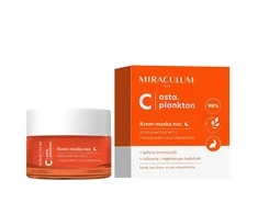 Miraculum Asta.Plankton C Mask and Moisturizing Night Kremas drėkinantis naktinis veido kremas-kaukė visiems odos tipams, 50 ml