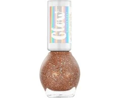 „Miss Sporty Glow Glitter Coat“ 040 „Golden Warmth“, 7 ml
