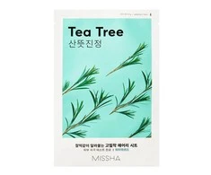 Missha raminanti veido kaukė su arbatmedžiu (Airy Fit Sheet Mask) 19 g