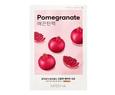 Missha Airy Fit Sheet Mask [Pomegranate] lakštinė veido kaukė, 19 ml