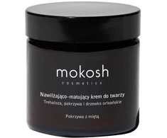 Mokosh Drėkinamasis ir matinį atspalvį suteikiantis veido kremas „Dilgėlė su mėtomis“, 60 ml