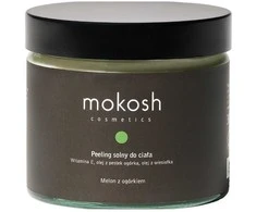 Mokosh Cosmetics kūno druskos šveitiklis Melon &amp; Cucumber druskos kūno šveitiklis Melion su agurkais 300g
