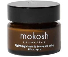 Mokosh veido kremas Rose su mėlynėmis stangrina 15ml
