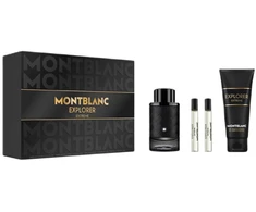 Mont Blanc Montblanc Explorer Extreme Eau De Parfum Purškiklis, 100 ml Set 4 Pieces
