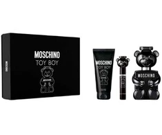Moschino „Toy Boy“ rinkinys: kvapusis vanduo (100 ml) + kvapnusis kūno gelis (100 ml) + kvapusis vanduo (10 ml)