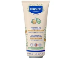 Mustela Sviestmedžių aliejumi &amp; Avocado Hair Kremas Treatment Šukavimą palengvinantis &amp; glotninantis, 200 ml