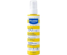 "Mustela" purškiklis nuo saulės 50+ 200ml