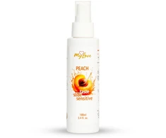 Peach „MyLove Taste-slide“ jautriai odai – persikų skonio, 100 ml.