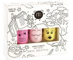 Nailmatic Vaikiškas „Magic Forest D“ nagų lakų rinkinys 3x8ml
