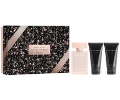 Set Narciso Rodriguez: Musc Nude Eau De Parfum For Women, 50 ml + Musc Nude Hydrating Losjonas kūnui, 50 ml + Musc Nude Cleansing Dušo želė All Over The Body For All Skin Types, 50 ml