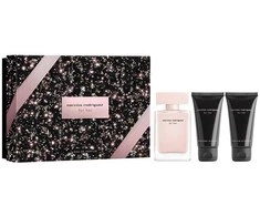 Rinkinys Narciso Rodriguez: Jai, Kvapusis vanduo, Moterims, 50 ml + Jai, Drėkinamasis, Kvepalai kūnui, 50 ml + Jai, Valomasis, S