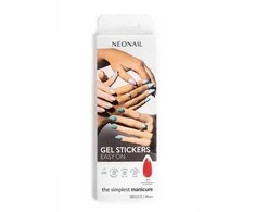Neonail Gelio lipdukai Easy On hibridinis nagų lakas lipduke M06 20 vnt.
