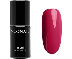 Neonail UV gelinis lakas, spalvotas hibridinis lakas, viliojanti raudona 7.2ml