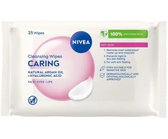 Nivea 3w1 łagodzące chusteczki do demakijażu 25szt.