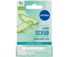 Nivea Caring Scrub Super Soft Lips, 4,8 g